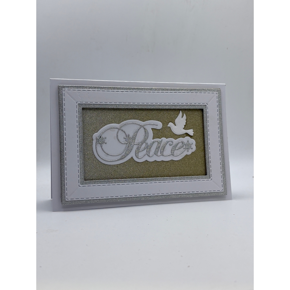 John Next Door Christmas Cutting Die Bundle - Stocking, Tree, Peace & Window - Image 2