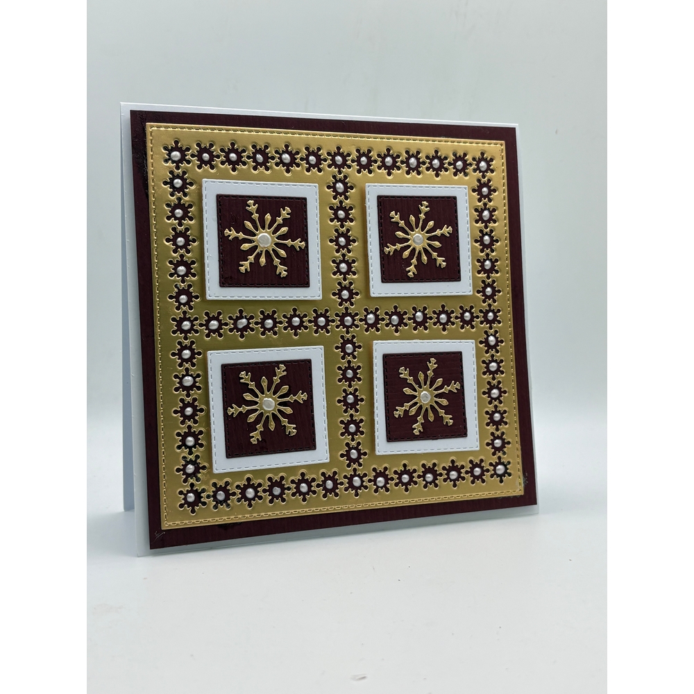 John Next Door Christmas Cutting Die Bundle - Stocking, Tree, Peace & Window - Image 5