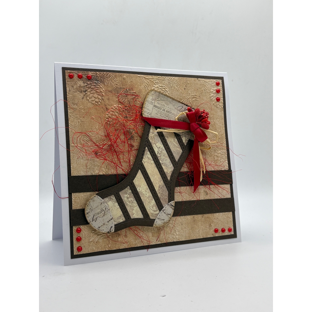 John Next Door Christmas Cutting Die Bundle - Stocking, Tree, Peace & Window - Image 9