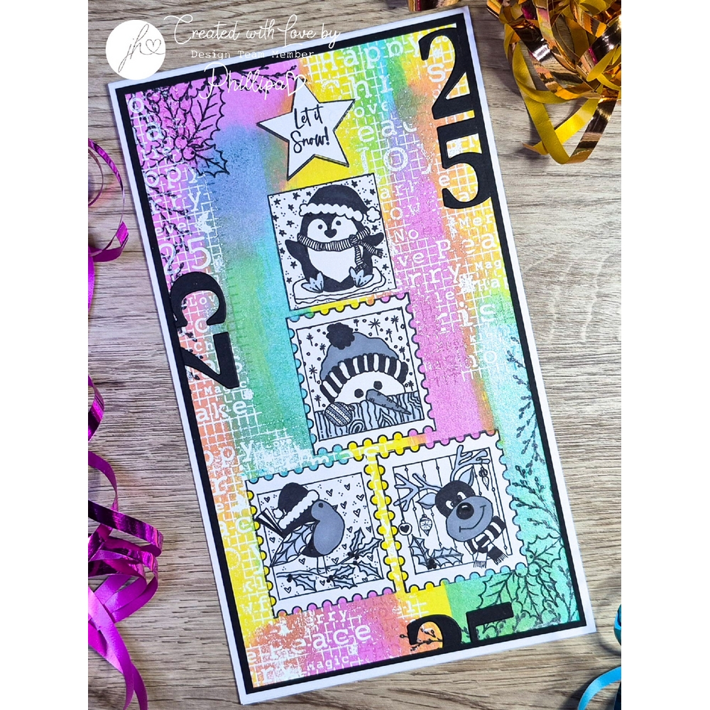 Julie Hickey Designs Christmas Cuties A6 Stamp Set