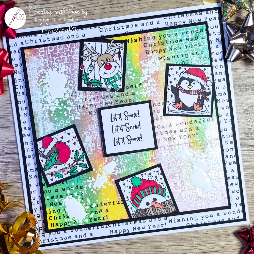 Julie Hickey Designs Christmas Cuties A6 Stamp Set - Image 4
