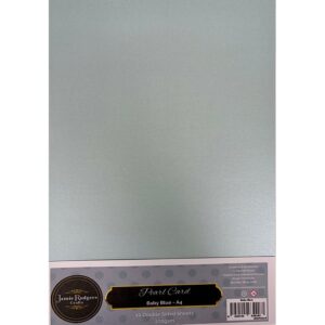 Jamie Rodgers Crafts Baby Blue Double-Sided Pearl Card 270gsm A4 10 Sheets