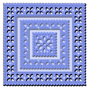 Sweet Dixie Embroidery Style Frame die set
