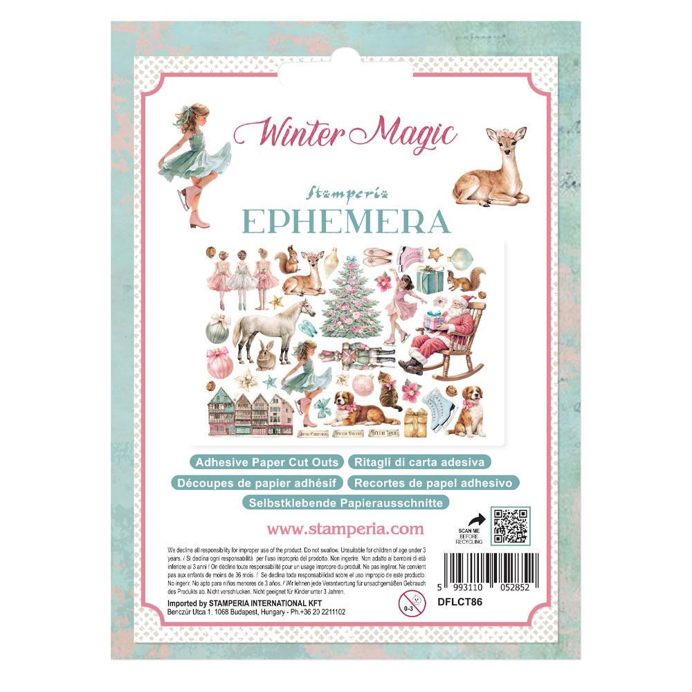Stamperia - Winter Magic Ephemera