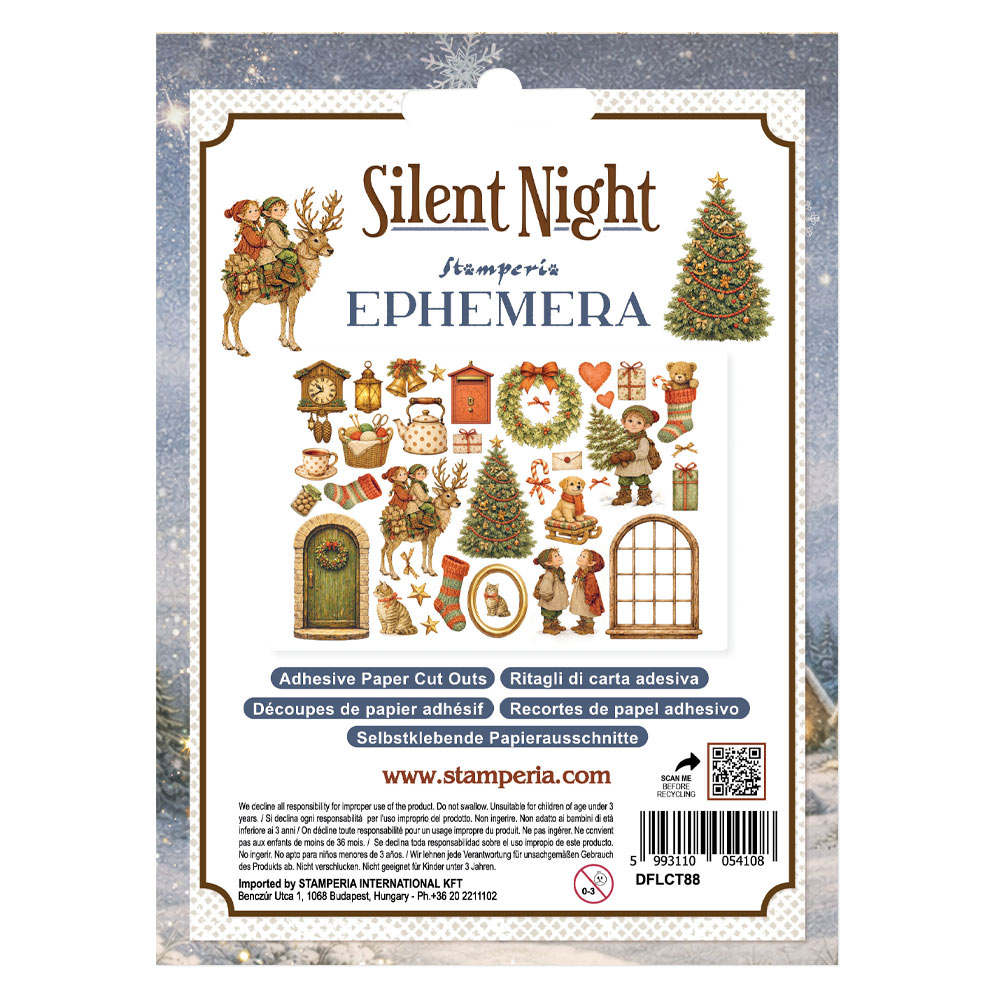 Stamperia - Silent Night Ephemera