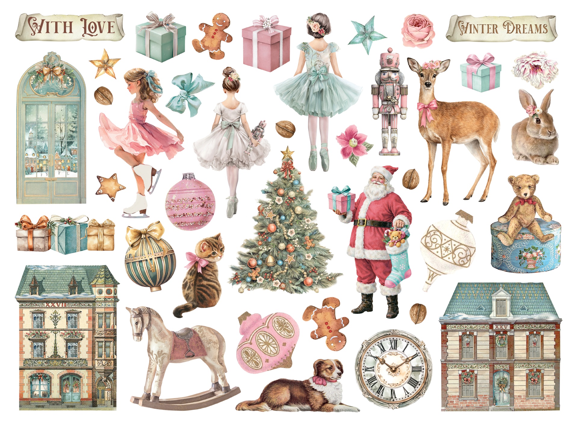 Stamperia - Winter Magic Die Cuts