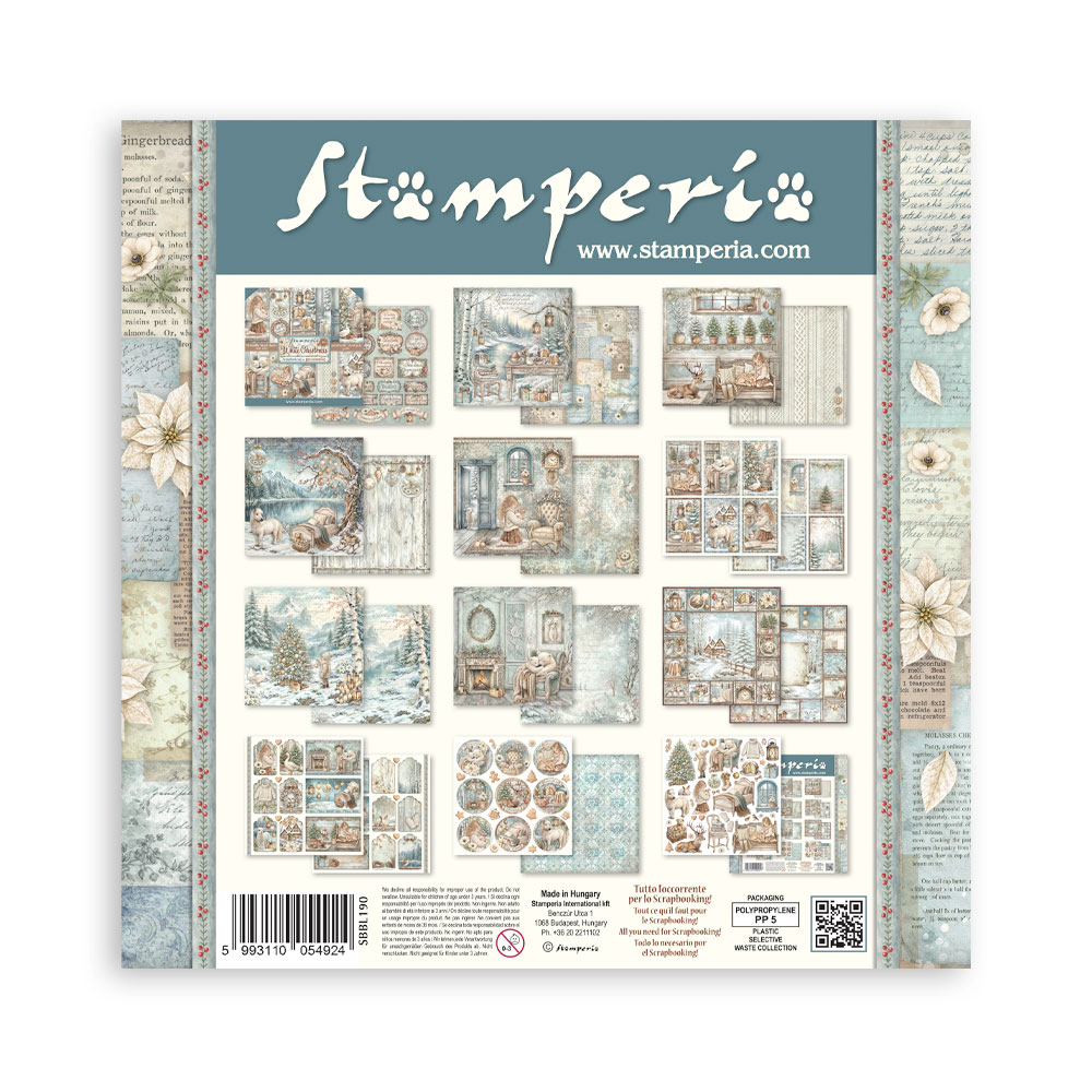 Stamperia - White Christmas - 12