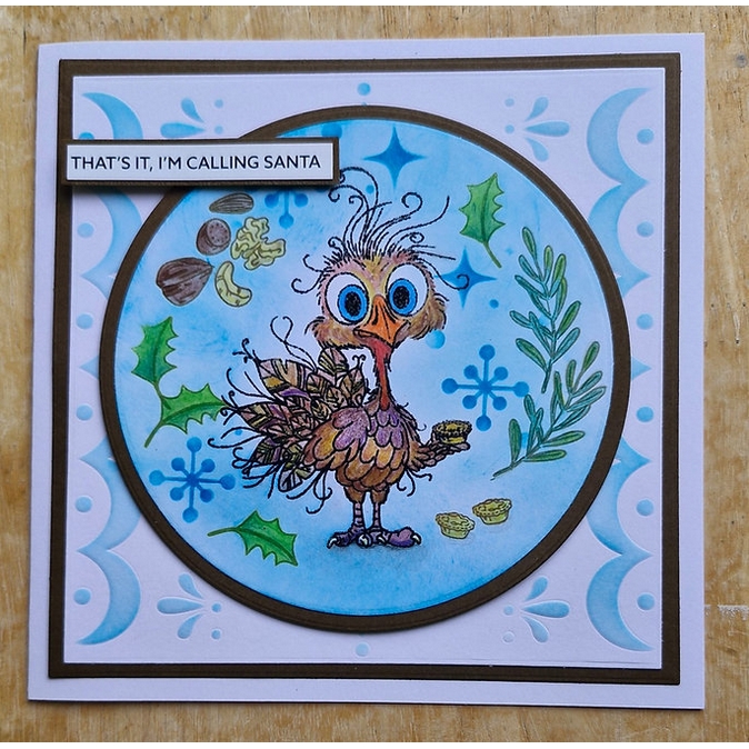 Woodware Geoff A6 Clear Stamp Set - Image 2