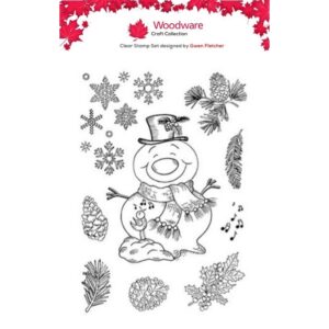 Woodware Puddles A6 Clear Stamp Set