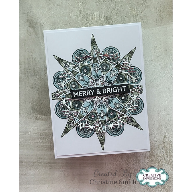 Woodware Roxy A6 Clear Stamp Set - Image 3