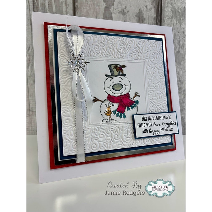 Woodware Santa Knows Best A6 Clear Stamp Set - Image 2