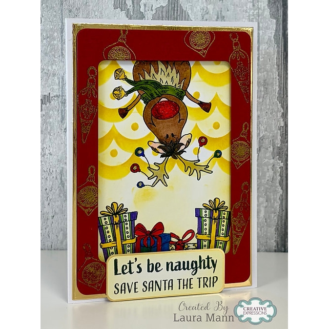 Woodware Nordic Frost 6x6" Stencil - Image 4