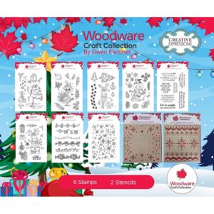 Woodware Christmas Collection By Gwen Fletcher