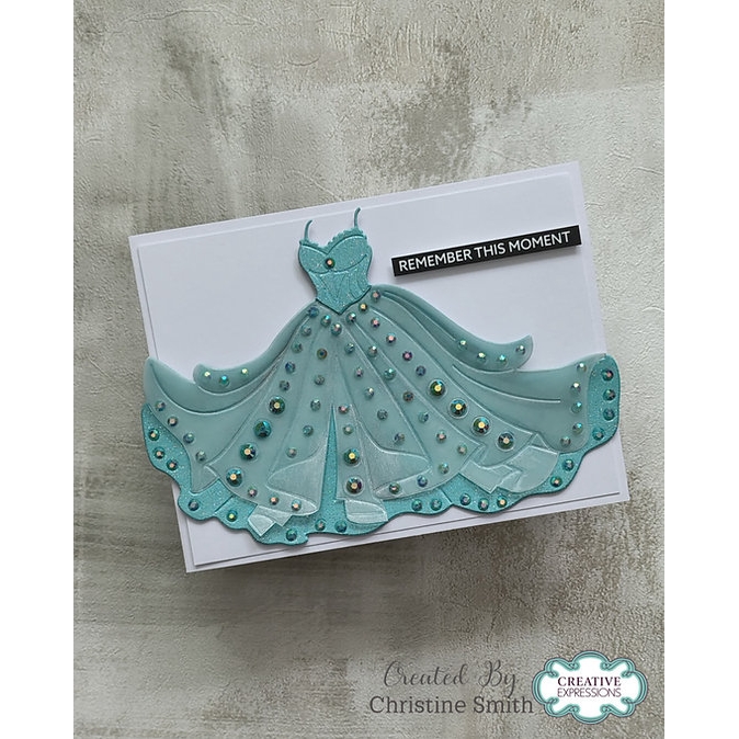 Creative Expressions Princess Dress Die