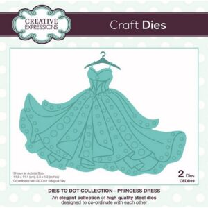 Creative Expressions Princess Dress Die