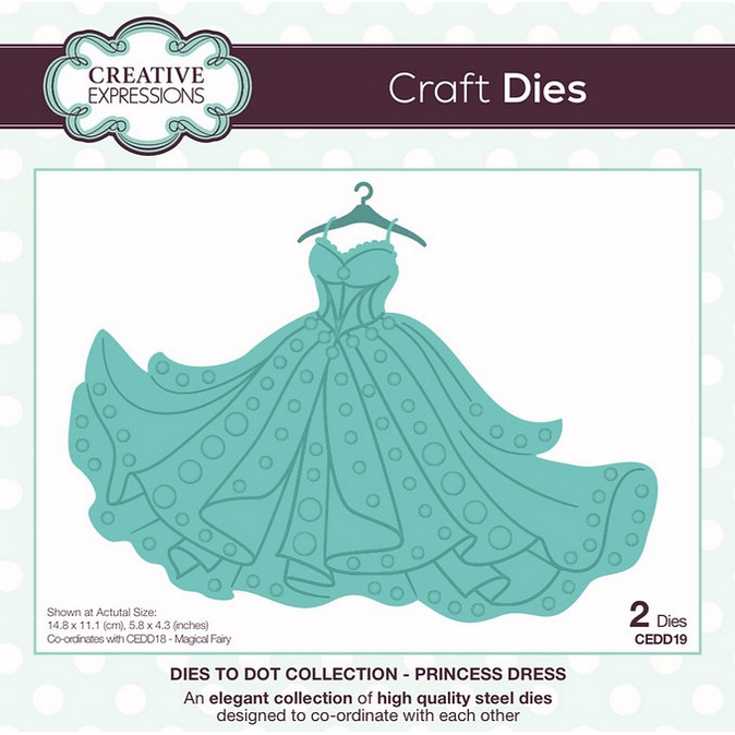 Creative Expressions Princess Dress Die