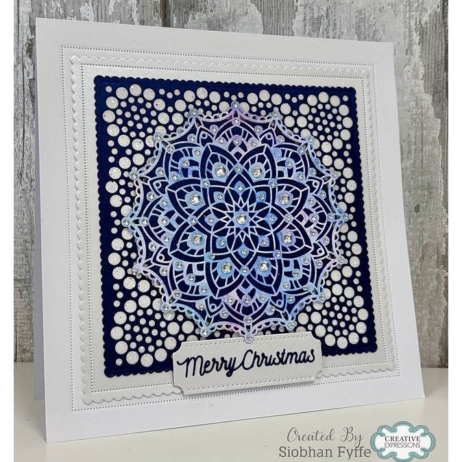 Creative Expressions Mandala Background & Corners Die Set - Image 4