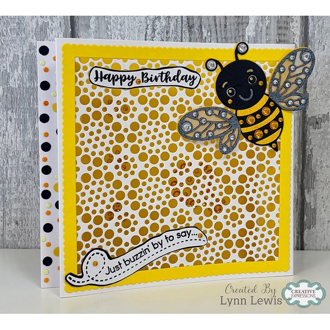 Creative Expressions Playful Bee Die - Image 4