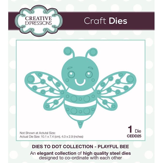 Creative Expressions Playful Bee Die