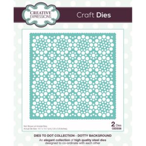 Creative Expressions Dotty Background Die Set