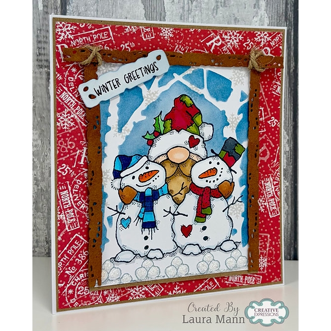 Woodware Chains and Borders Craft Die Set