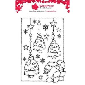 Woodware Jingle Bells A6 Clear Stamp Set