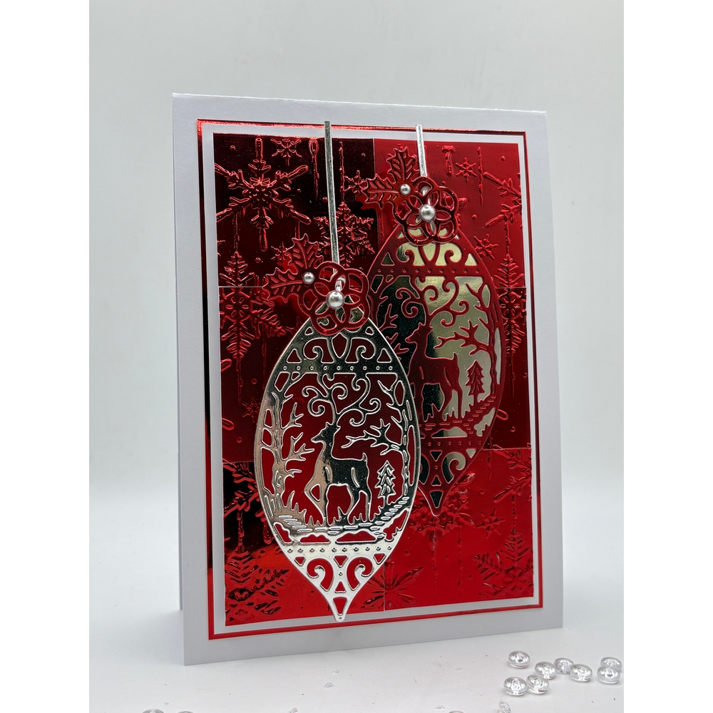 Sweet Dixie Deer Bauble die set
