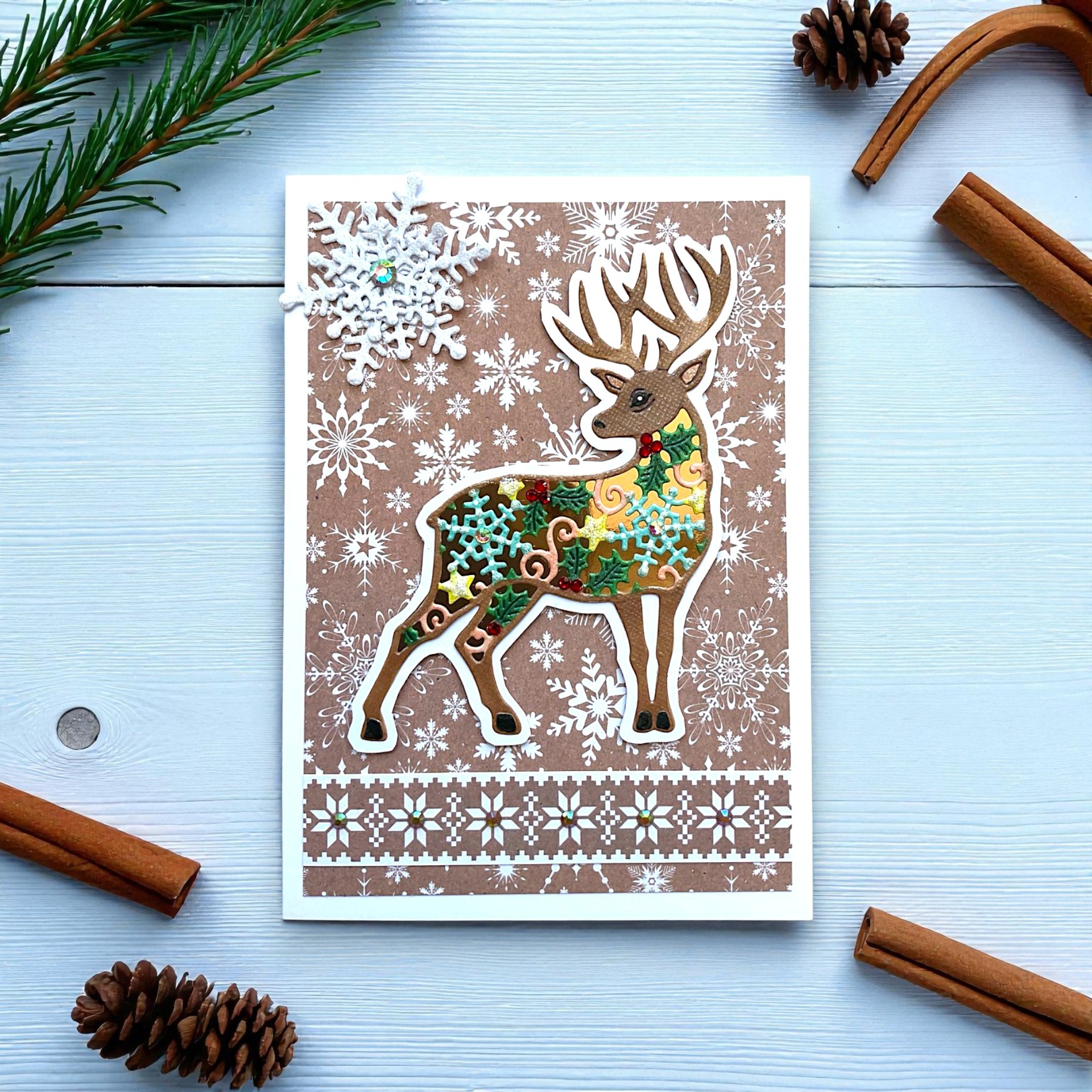 Sweet Dixie Filigree Reindeer die set - Image 2