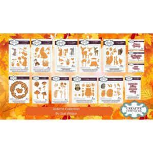 Autumn Collection Die Set By Sue Wilson