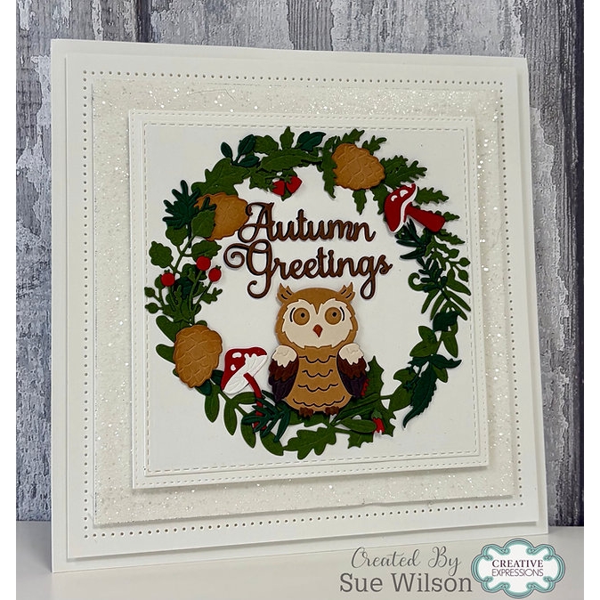 Sue Wilson - Autumn Greetings Die Set - Image 2