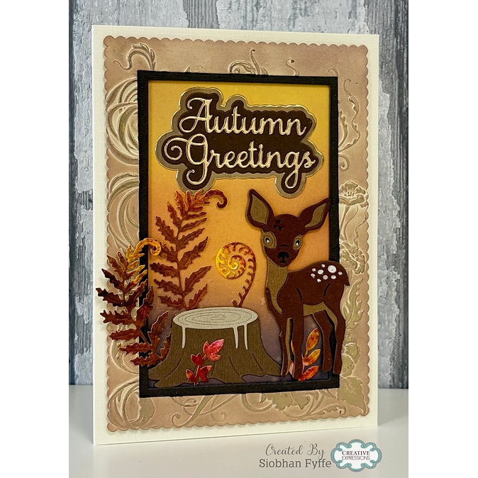Sue Wilson - Autumn Greetings Die Set