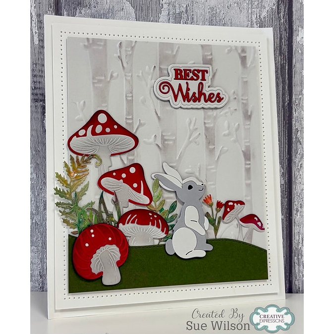 Sue Wilson - Best Wishes Die Set - Image 2