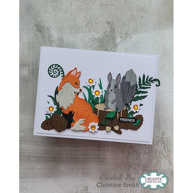 Sue Wilson - Flora the Fox Die Set - Image 5