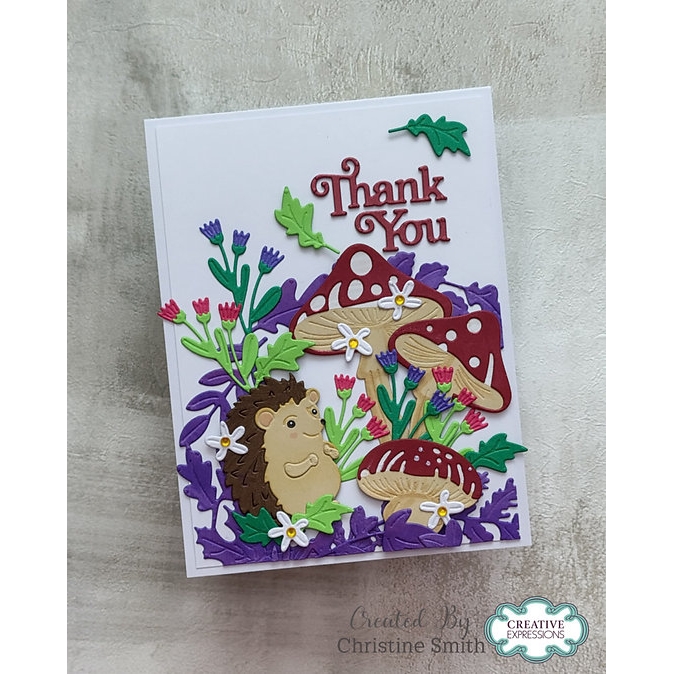 Sue Wilson - Hazel the Hedgehog Die Set - Image 6