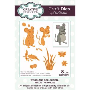 Sue Wilson - Millie the Mouse Die Set