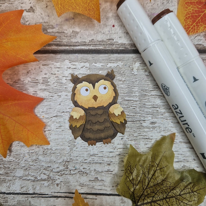 Sue Wilson - Olivia the Owl Die Set