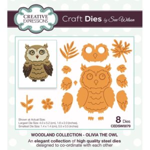 Sue Wilson - Olivia the Owl Die Set