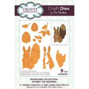 Sue Wilson - Sydney the Squirrel Die Set