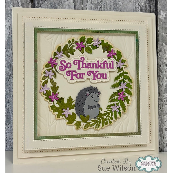 Sue Wilson - Autumn Wreath Die Set - Image 2