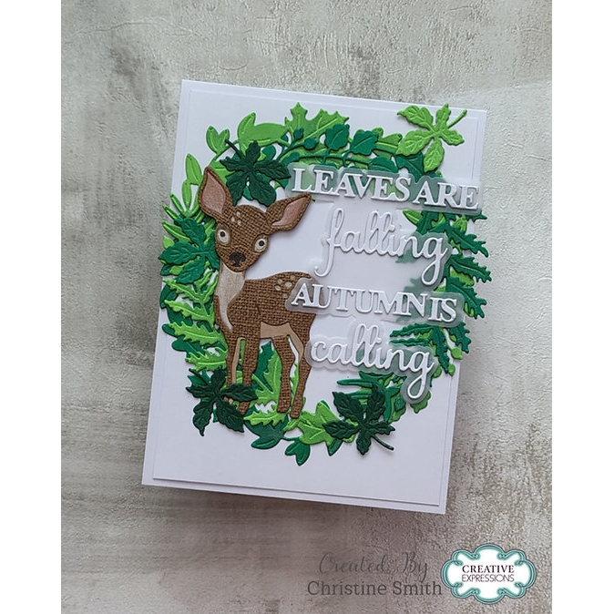 Sue Wilson - Autumn Wreath Die Set
