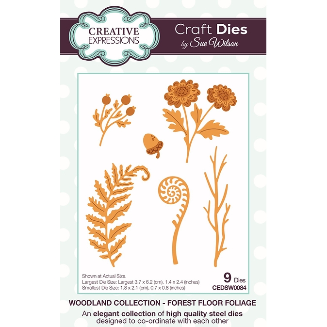 Sue Wilson - Forest Floor Foliage Die Set