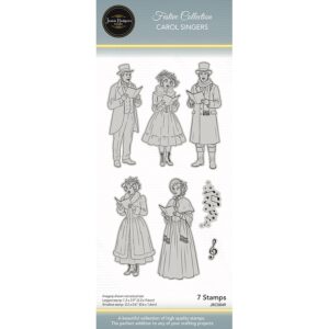 Jamie Rodgers Crafts - Carol Singers DL Stamp Set
