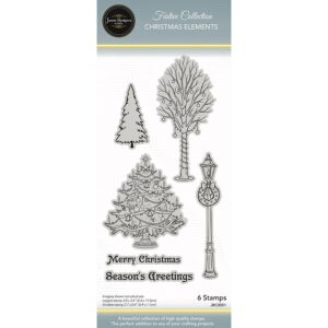 Jamie Rodgers Crafts - Christmas Elements DL Stamp Set