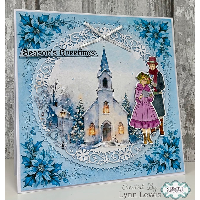 Jamie Rodgers Crafts - Holly Snowflake Circles Die Set - Image 4