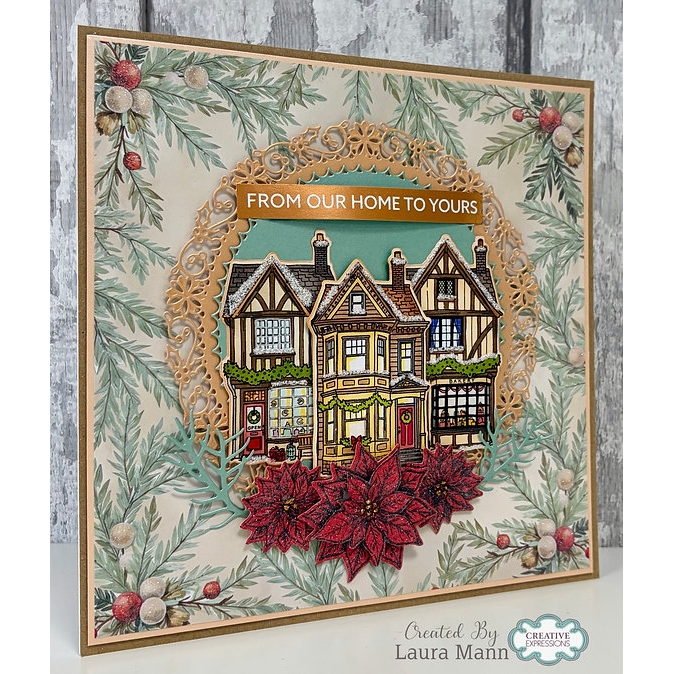 Jamie Rodgers Crafts - Holly Snowflake Circles Die Set - Image 3