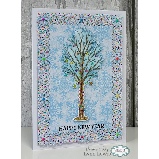 Jamie Rodgers Crafts - Holly Snowflake Rectangles Die Set - Image 3