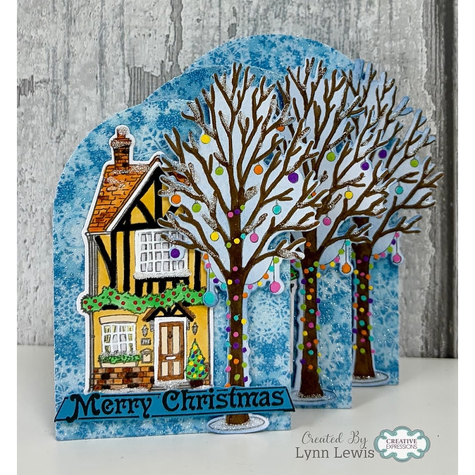 Jamie Rodgers Crafts - Christmas Elements Stamp & Die Set