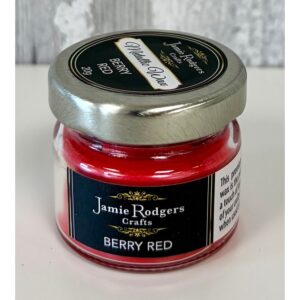 Jamie Rodgers Crafts - Metallic Wax Berry Red