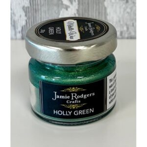 Jamie Rodgers Crafts - Metallic Wax Holly Green