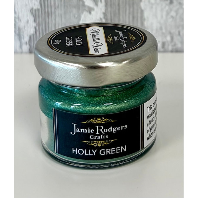 Jamie Rodgers Crafts - Metallic Wax Holly Green